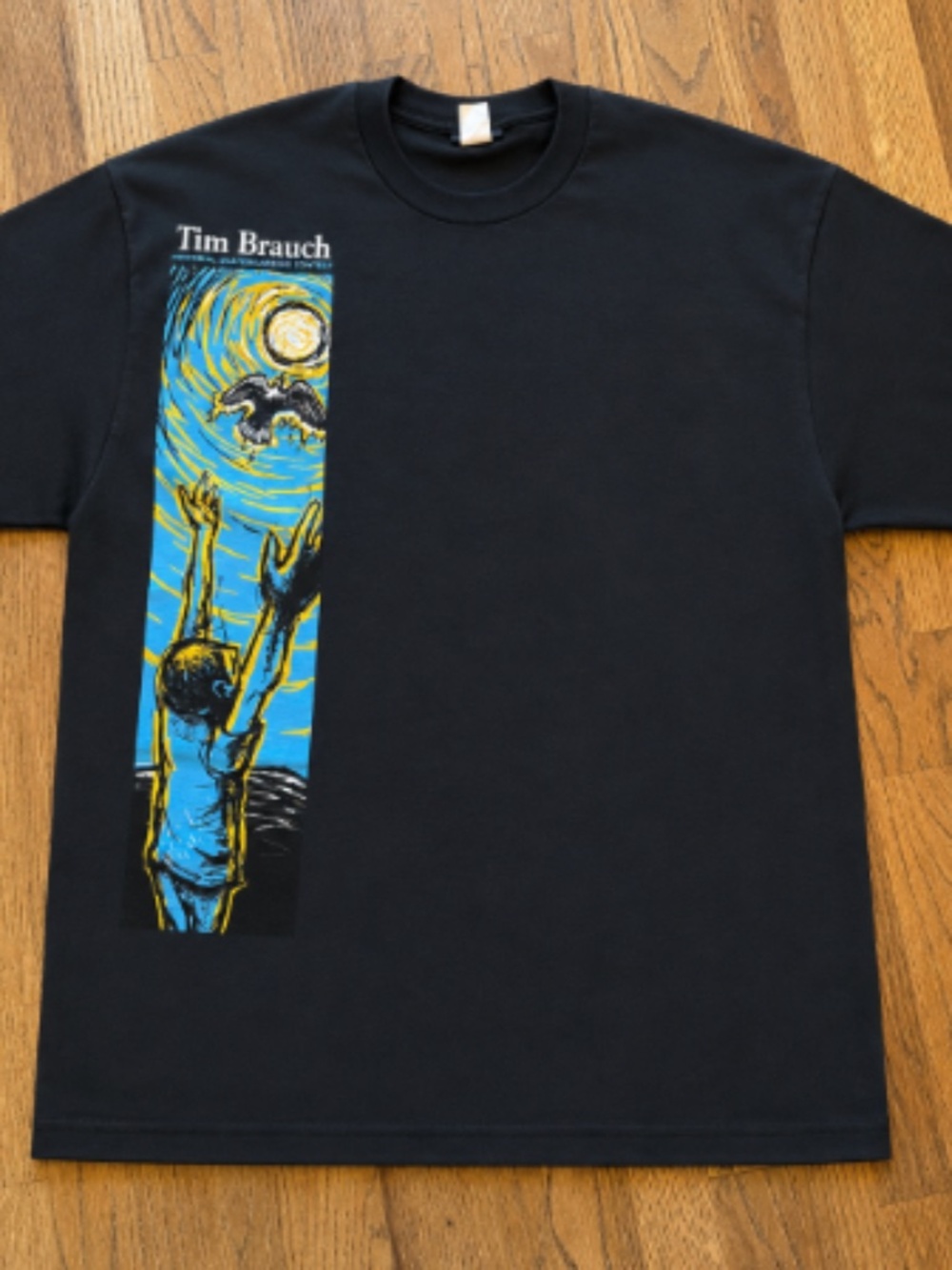 Rare 2012 Tim Brauch memorial Skateboard contest t-shirt      (Santa Cruz tee )